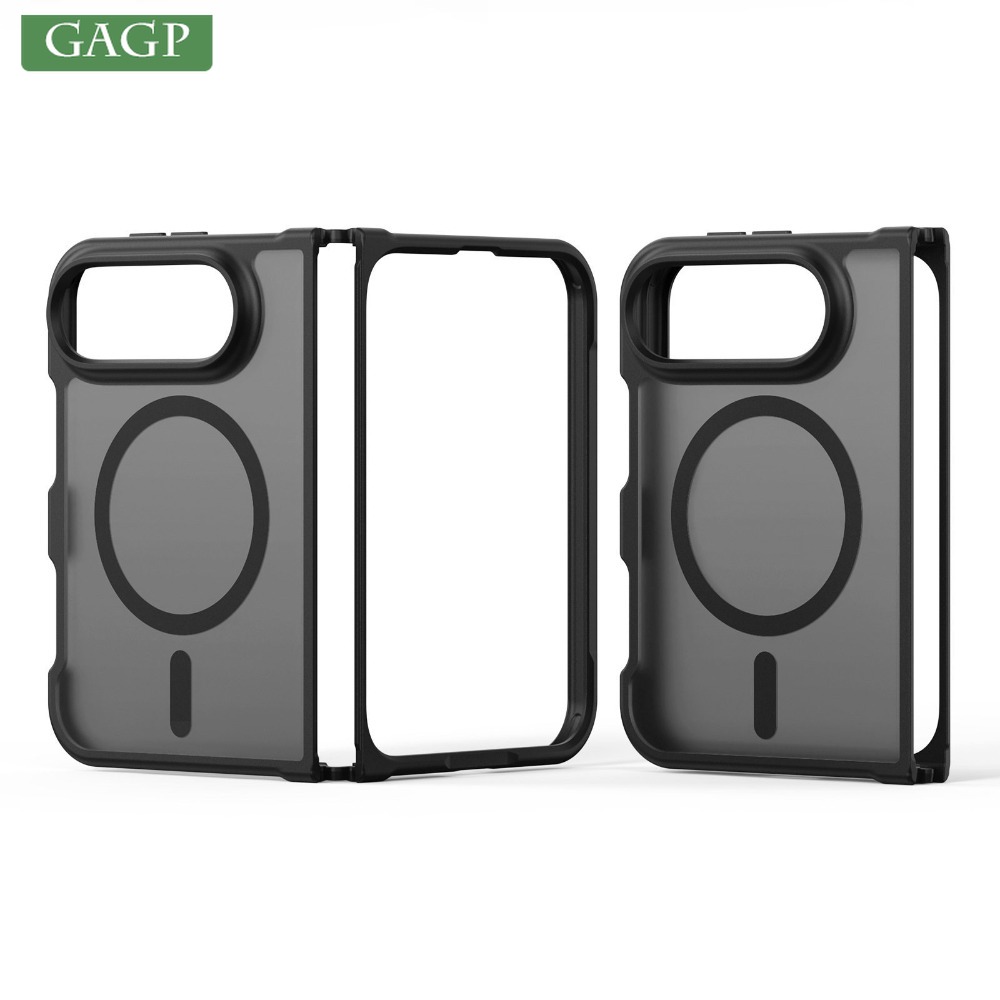 Matte Frosted Case - เคสพับ 18 แบบหรูหราแบบด้านแม่เหล็กสำหรับ Magsafe สำหรับ iPhone