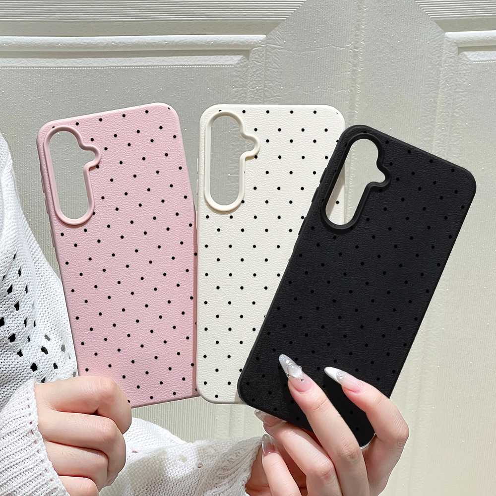 Phone Cases Polka Dot - เคสโทรศัพท์ลายจุดโพลกาดอทสำหรับ Samsung A56 5G A57 A16
