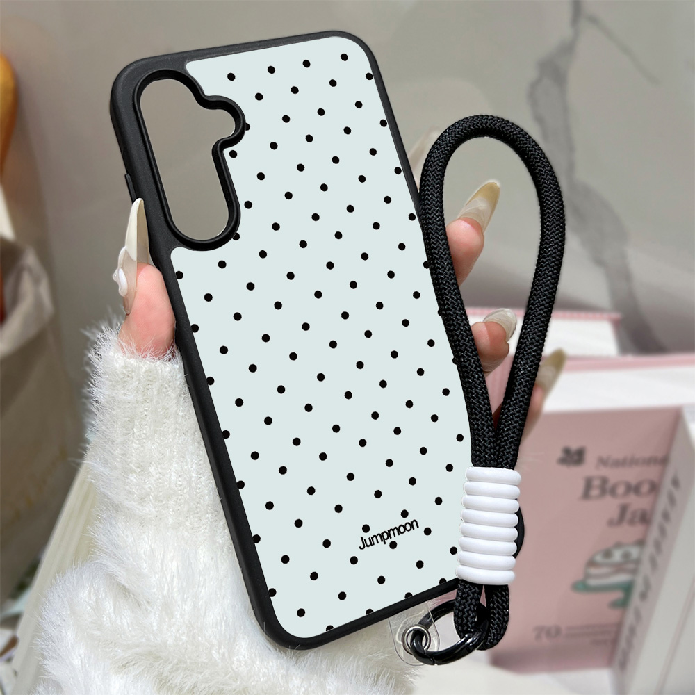 Phone Cases Polka Dot - เคสโทรศัพท์ลายจุดสไตล์เกาหลี สำหรับ Samsung Galaxy A16 A56