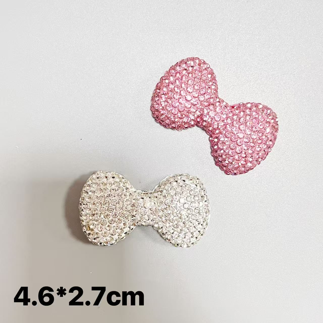 Phone Cases Junk - 2 ชิ้นหรูหรา Kawaii สีชมพู Rose สีขาวสีแดงขนาดใหญ่เรซิ่น