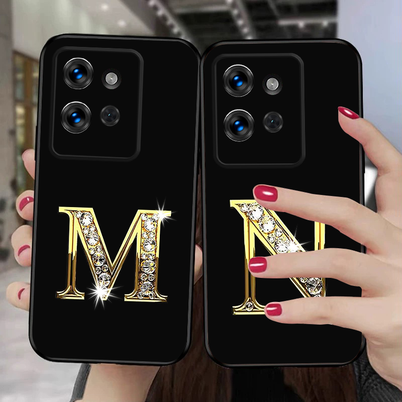 Phone Cases Motorola - เพชรตัวอักษรสําหรับ Motorola Moto G 04 05