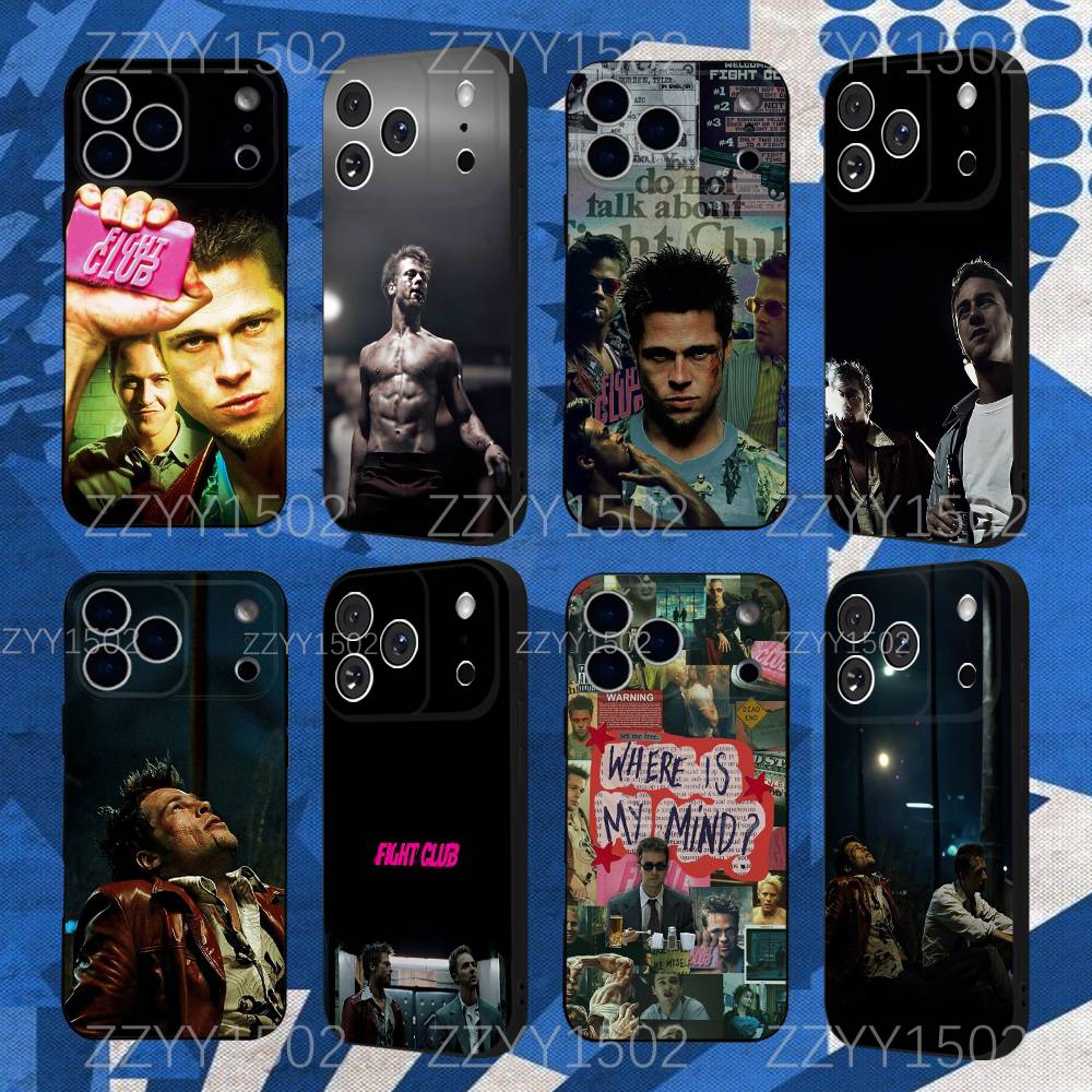 Phone Cases That Fit Iphone 16E - F-Fight C-Club MOVIE เคสโทรศัพท์สำหรับ iPhone 17,16,15,14,13,12,Pro,Max,Plus,E,SE4,Air,Mini