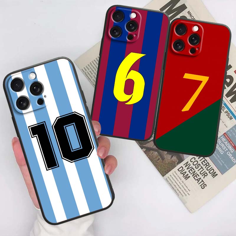 Phone Cases Jersey - เคสโทรศัพท์ลายเสื้อแข่งแฟชั่น สำหรับ Apple iPhone 17 16