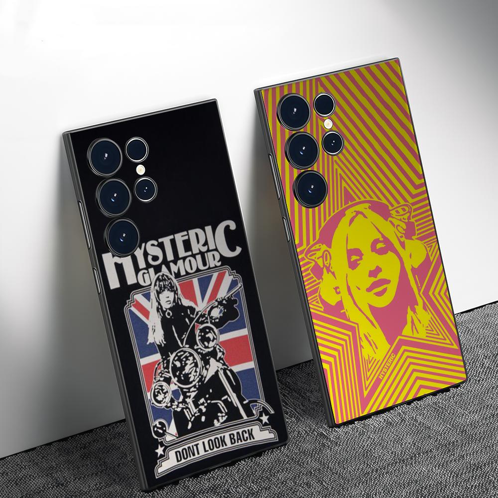 Matte Frosted Case - H-Hysteric G-GlamourS เคสโทรศัพท์สำหรับซัมซุงกาแล็กซี่ S26 S25 S24