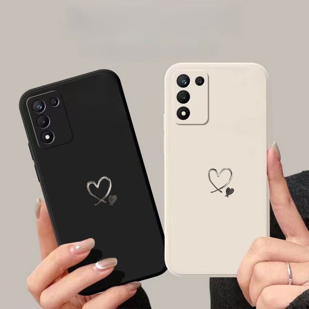 Phone Cases For Samsung S22 - เคสโทรศัพท์ลายหัวใจป้องกันการตก สำหรับ Samsung Galaxy S26 S25