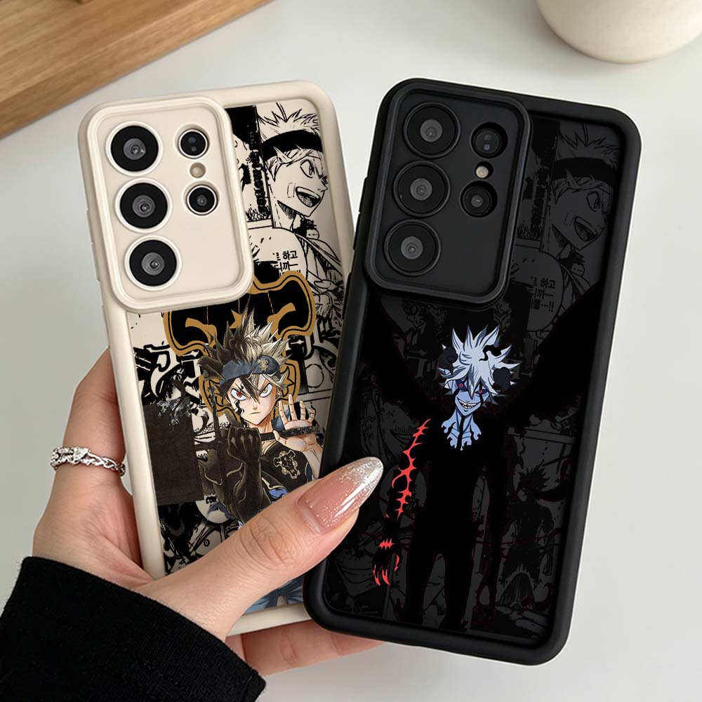 Phone Cases For Samsung S22 - เคสโทรศัพท์ลาย Black Clover สุดเท่ สำหรับ Samsung