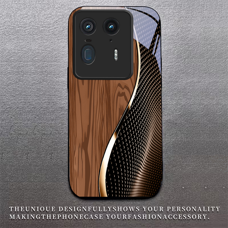 เคสโทรศัพท์กระจกสีดำขอบทองไฟเบ - Phone Cases Motorola บทวิจารณ์และราคา