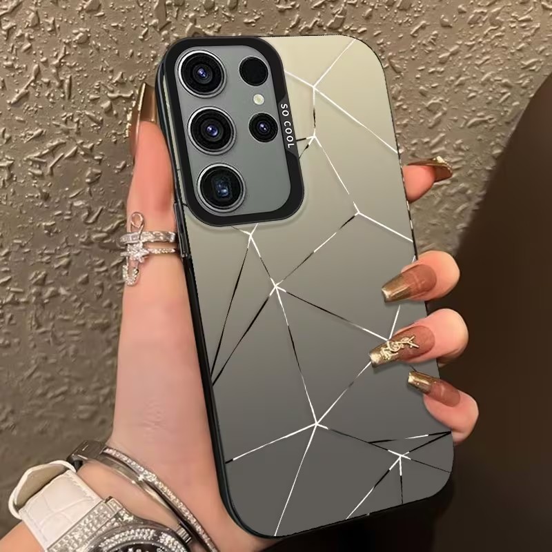 เคสโทรศัพท์สีเงินไล่เฉดหลากสีส - Gradient Color Case บทวิจารณ์และราคา