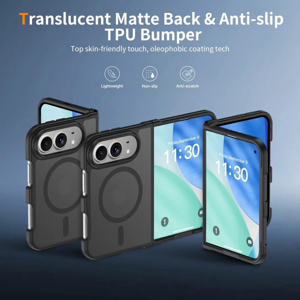 เคสพับ 18 แบบหรูหราแบบด้านแม่เ - Matte Frosted Case บทวิจารณ์และราคา