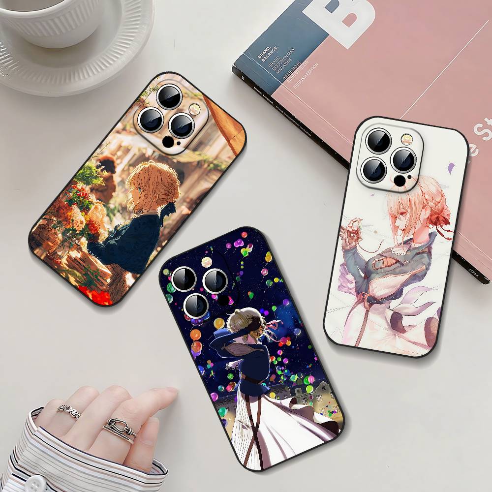 เคสโทรศัพท์ลายอนิเมะ V-Violet  - Phone Cases That Fit Iphone 16E บทวิจารณ์และราคา