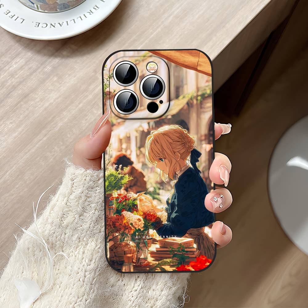 เคสโทรศัพท์ลายอนิเมะ V-Violet  - Phone Cases That Fit Iphone 16E บทวิจารณ์และราคา