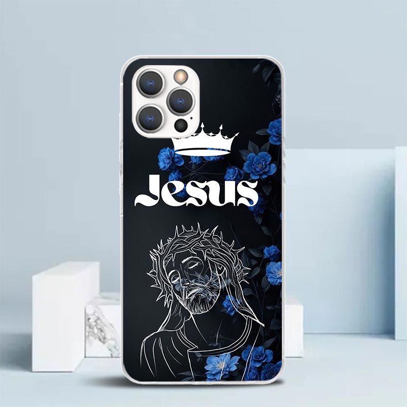เคสโทรศัพท์ลายพระเยซูและพระคัม - Phone Cases That Fit Iphone 16E บทวิจารณ์และราคา