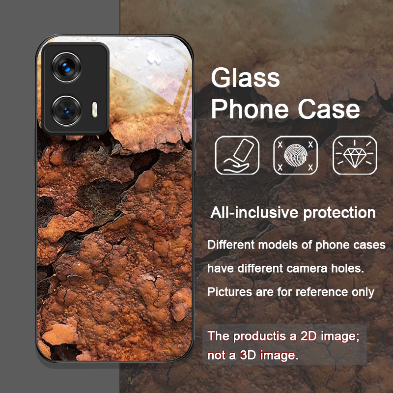 เคสโทรศัพท์กระจกนิรภัยลายพื้นผ - Phone Cases Motorola บทวิจารณ์และราคา