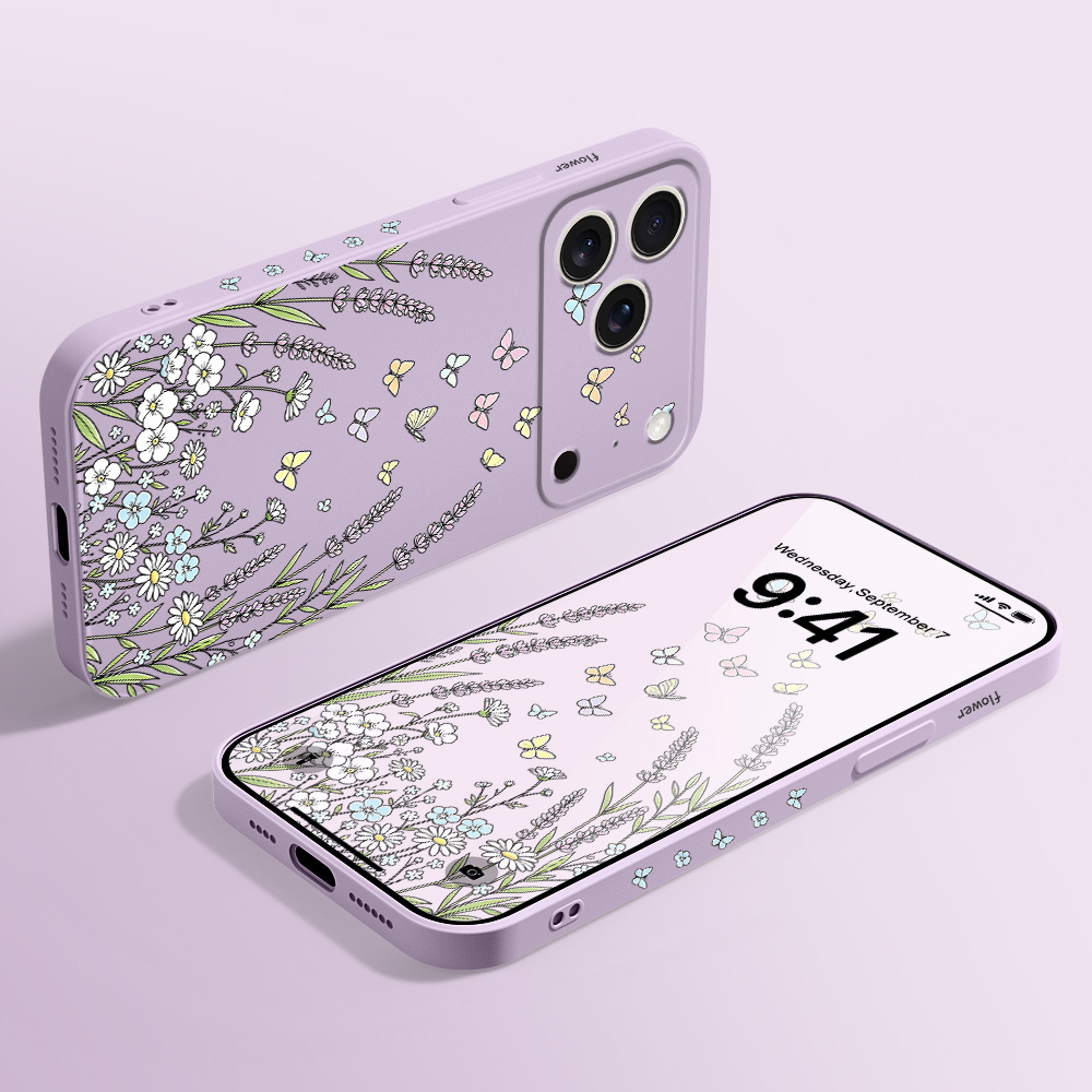 เคสโทรศัพท์ลายผีเสื้อสำหรับ iP - Silicone Liquid Case บทวิจารณ์และราคา