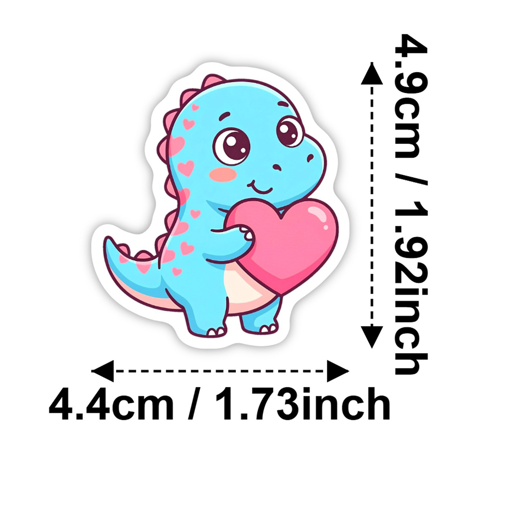 สติ๊กเกอร์ไดโนเสาร์การ์ตูนน่าร - Phone Cases Wholesale บทวิจารณ์และราคา