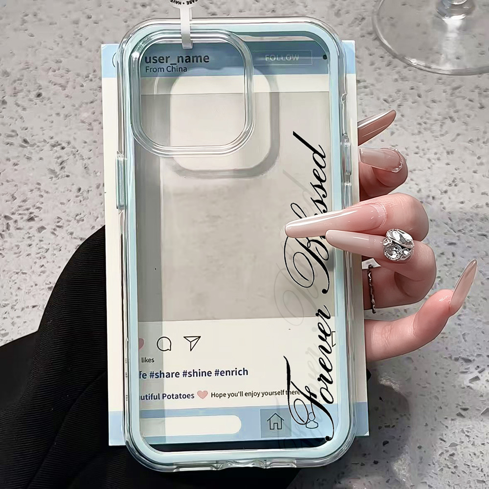 เคสโทรศัพท์ใสเรียบง่าย Forever - Phone Cases Clear บทวิจารณ์และราคา
