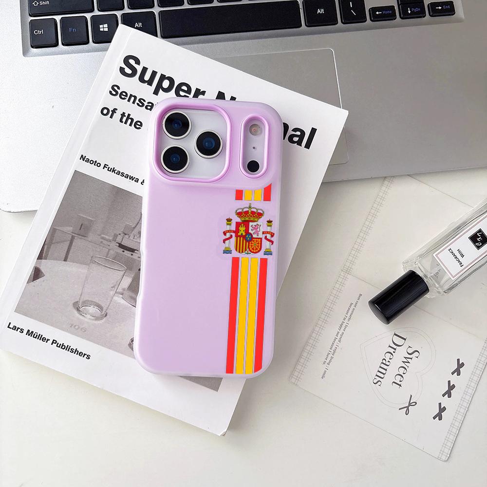 เคสโทรศัพท์ลายโลโก้สเปน สีแดงเ - Phone Cases Clear บทวิจารณ์และราคา
