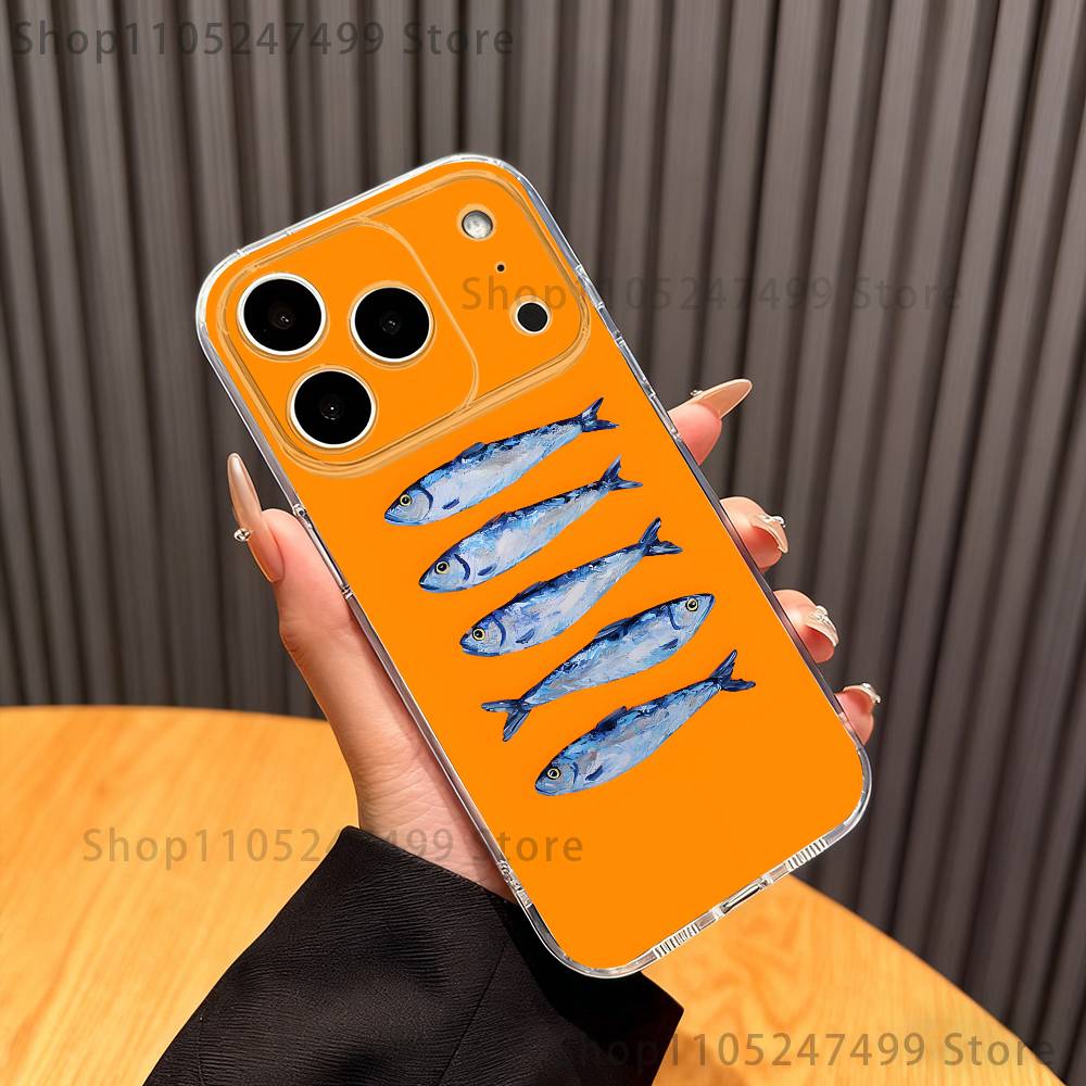 เคสโทรศัพท์ลายปลาซาร์ดีนสำหรับ - Phone Cases You Can Customize บทวิจารณ์และราคา