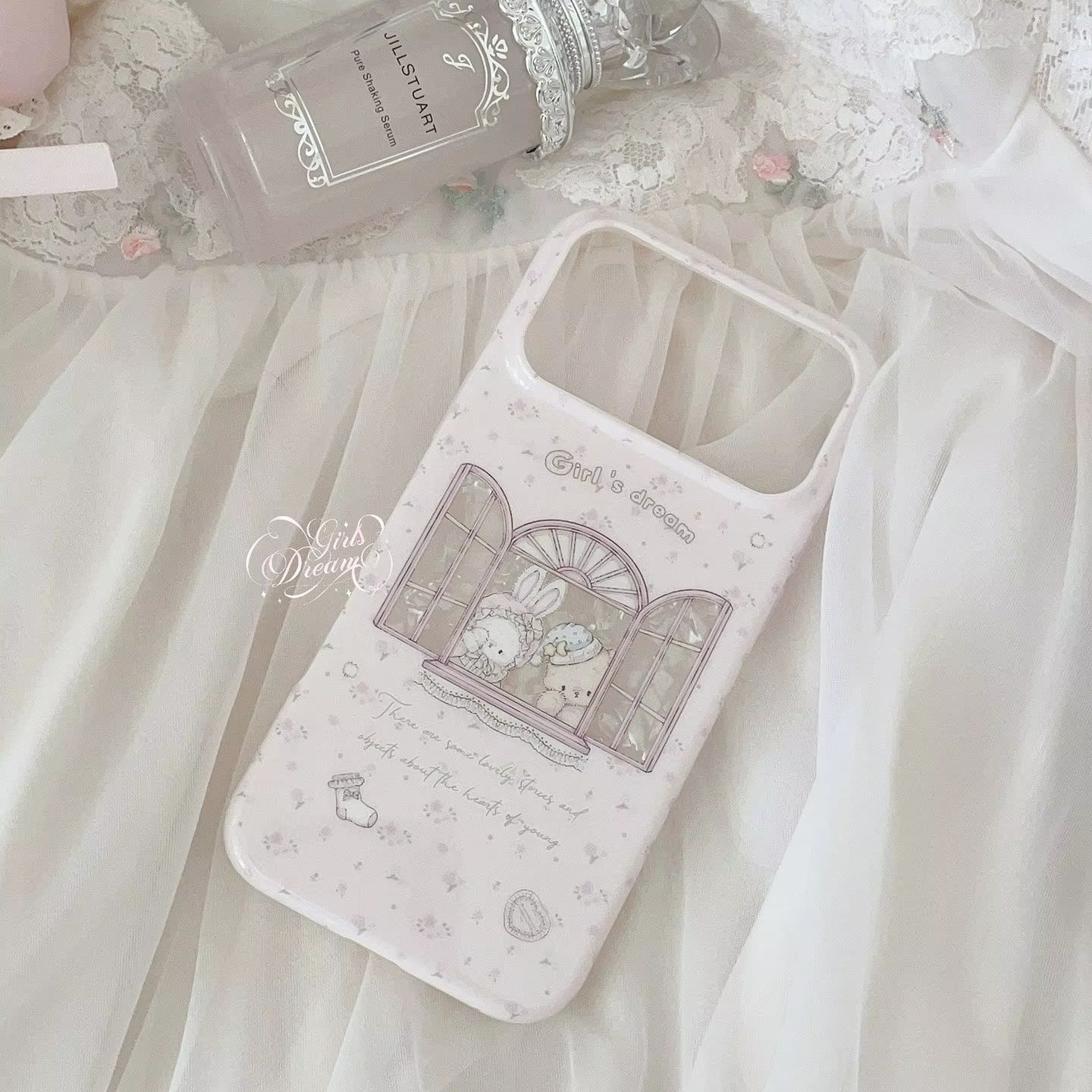 เคสโทรศัพท์ลายดอกไม้สีชมพูสไตล - Phone Cases Kawaii บทวิจารณ์และราคา