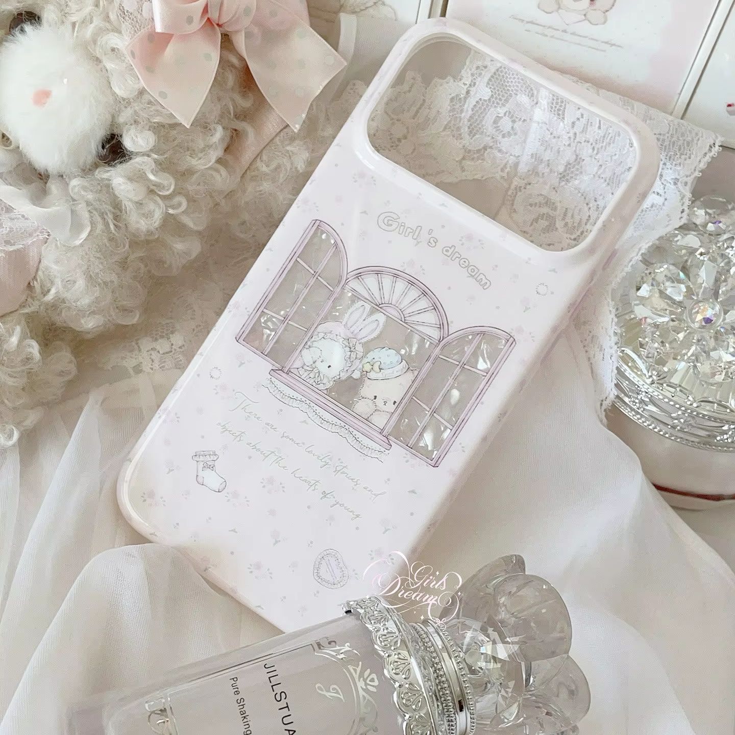 เคสโทรศัพท์ลายดอกไม้สีชมพูสไตล - Phone Cases Kawaii บทวิจารณ์และราคา