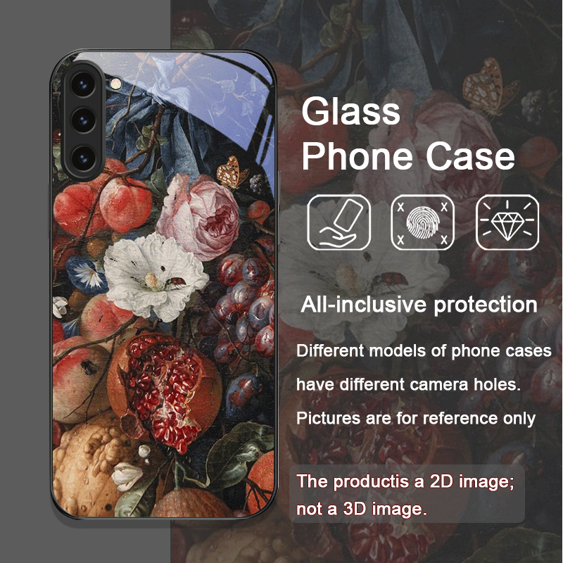 เคสโทรศัพท์มือถือลายดอกทับทิมส - Phone Cases For Samsung S22 บทวิจารณ์และราคา