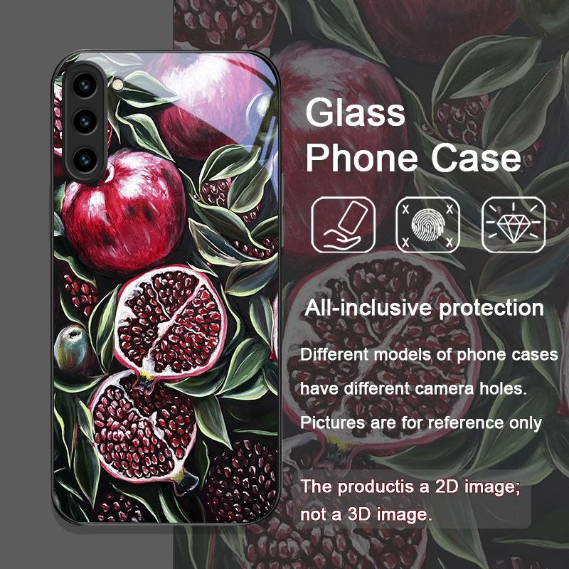 เคสโทรศัพท์มือถือลายดอกทับทิมส - Phone Cases For Samsung S22 บทวิจารณ์และราคา