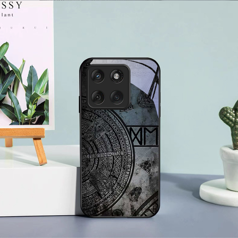 เคสโทรศัพท์แก้วสีดำลายโคเด็กซ์ - Phone Cases Motorola บทวิจารณ์และราคา