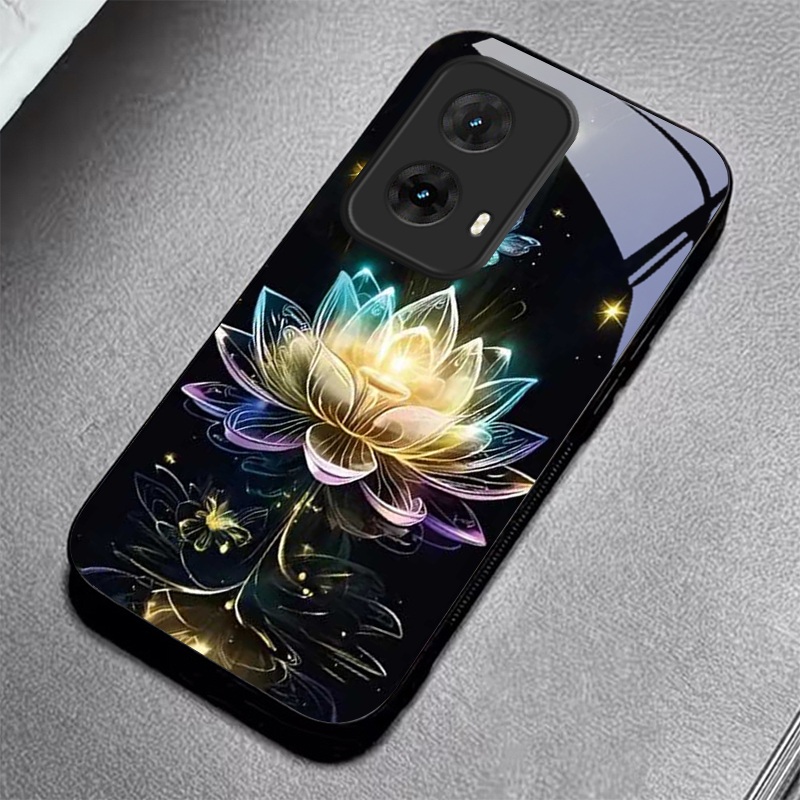 เคสโทรศัพท์แก้วสีดำลายคริสตัลโ - Phone Cases Motorola บทวิจารณ์และราคา