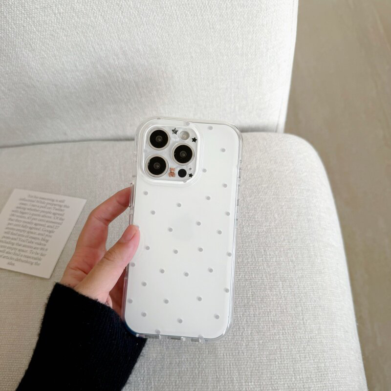 เคสโทรศัพท์ลายจุดสีขาวและสีม่ว - Phone Cases Polka Dot บทวิจารณ์และราคา