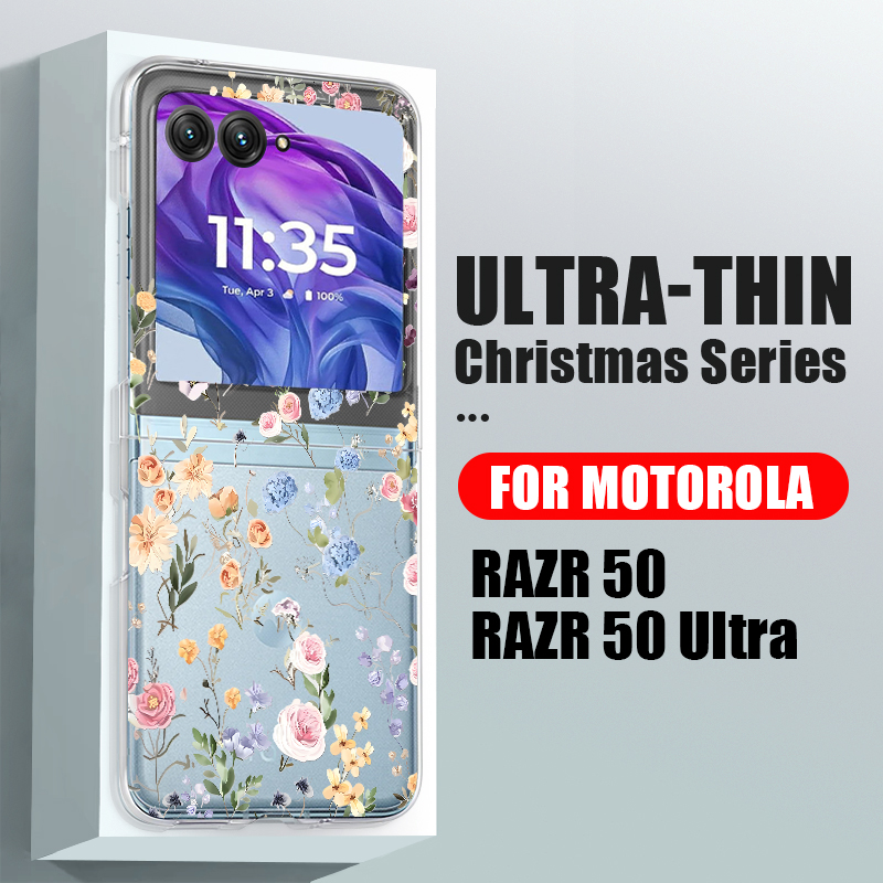 เคสโทรศัพท์ลายดอกไม้สีขาวสำหรั - Phone Cases Motorola บทวิจารณ์และราคา