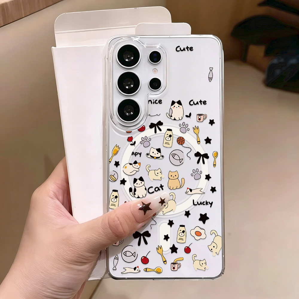 เคสโทรศัพท์แม่เหล็กแมวน่ารักสำ - Phone Cases Galaxy A16 5G บทวิจารณ์และราคา