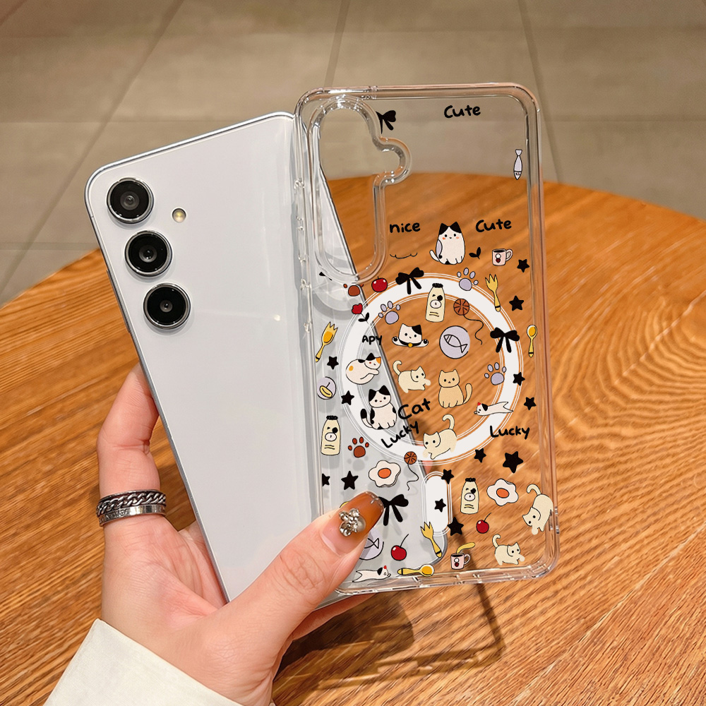 เคสโทรศัพท์แม่เหล็กแมวน่ารักสำ - Phone Cases Galaxy A16 5G บทวิจารณ์และราคา