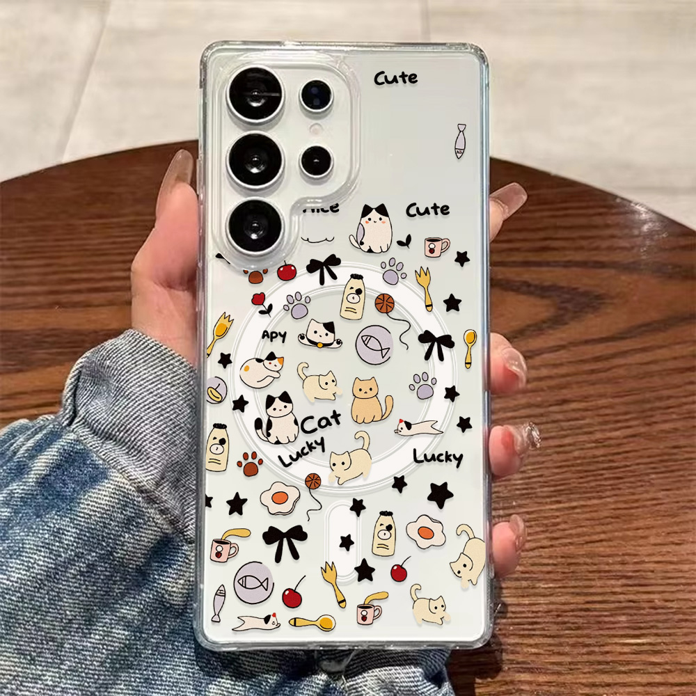 เคสโทรศัพท์แม่เหล็กแมวน่ารักสำ - Phone Cases Galaxy A16 5G บทวิจารณ์และราคา