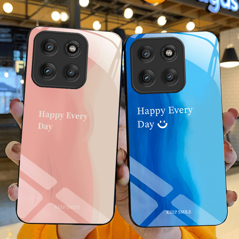 เคสกระจกนิรภัยสำหรับโมโตโรล่า  - Gradient Color Case บทวิจารณ์และราคา