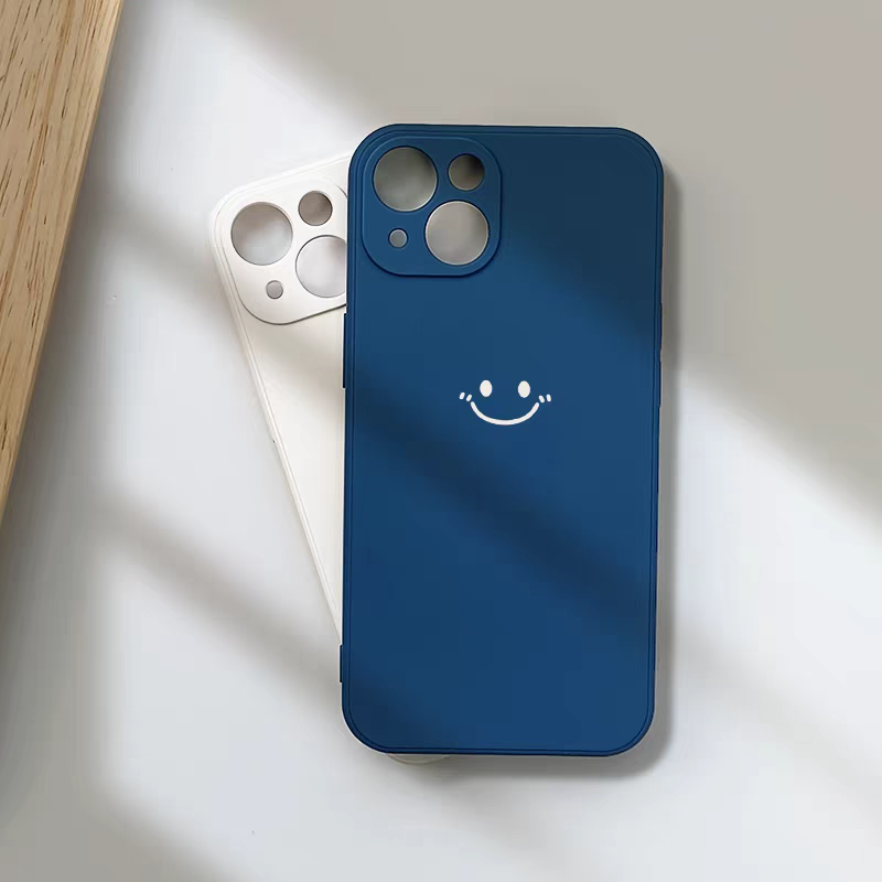 เคสโทรศัพท์ลายยิ้มมินิมอล สำหร - Silicone Liquid Case บทวิจารณ์และราคา