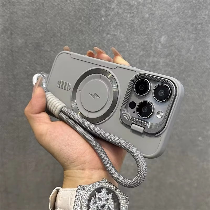 เคสแม่เหล็กแบบพับได้สำหรับ iPh - Phone Cases With Stand บทวิจารณ์และราคา