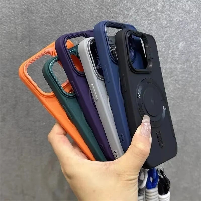 เคสแม่เหล็กแบบพับได้สำหรับ iPh - Phone Cases With Stand บทวิจารณ์และราคา