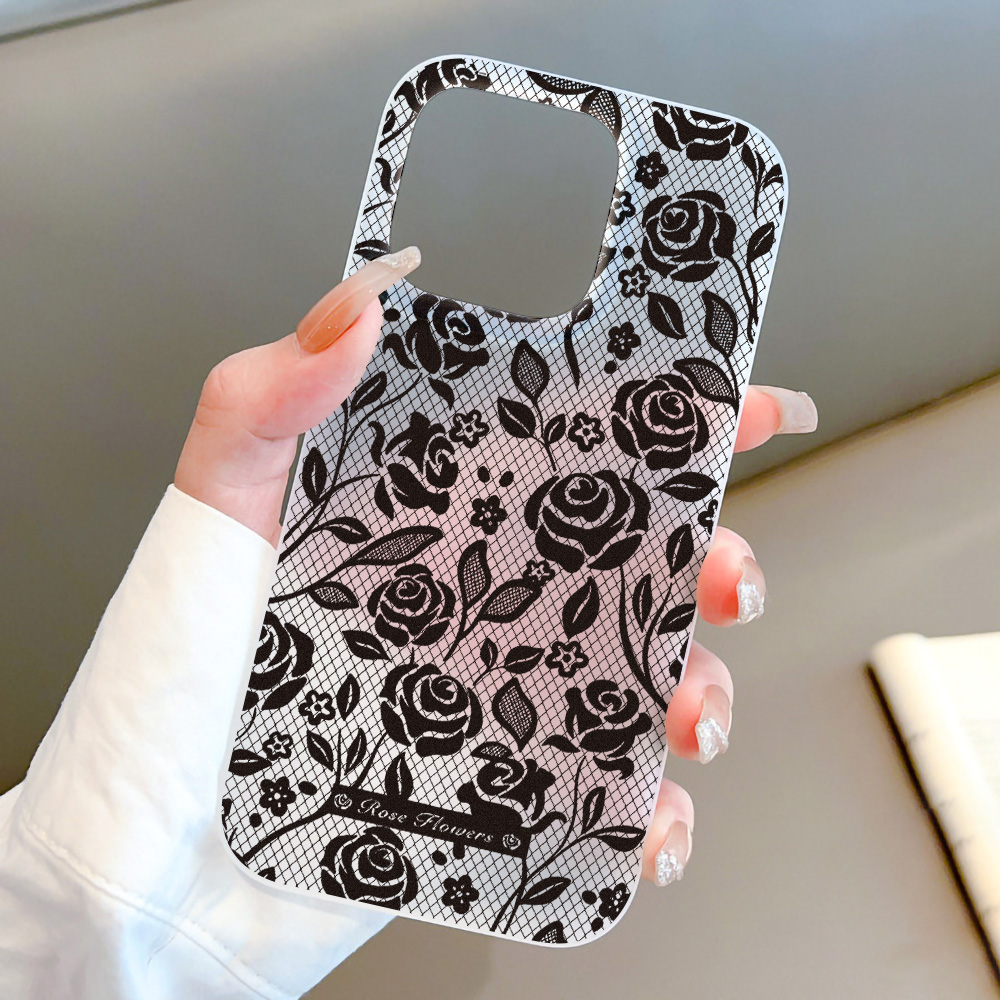 เคสโทรศัพท์ลายกุหลาบ ซิลิโคน ส - Matte Frosted Case บทวิจารณ์และราคา