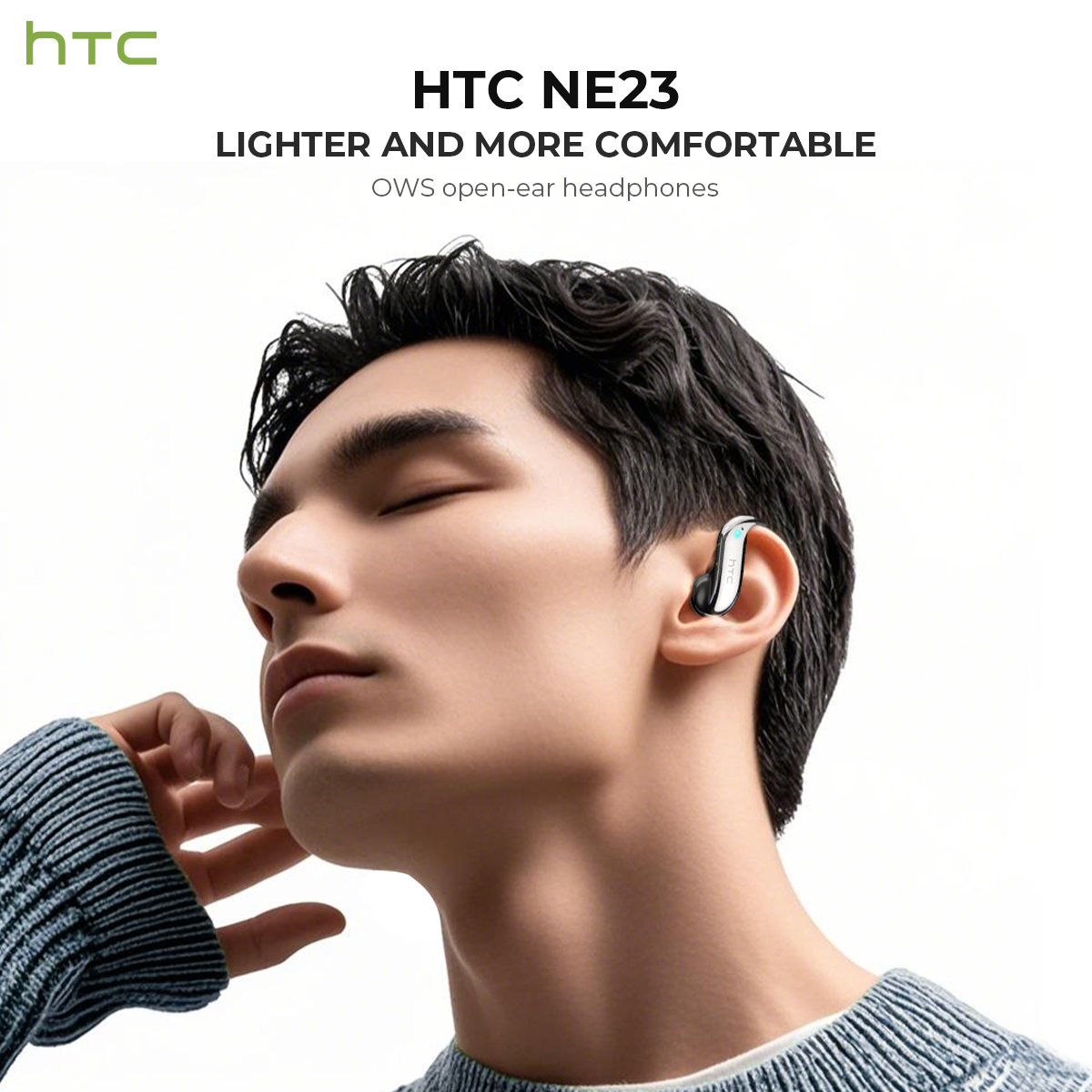 หูฟังบลูทูธแบบเปิดหู HTC เล่นไ - Phone Cases Clear บทวิจารณ์และราคา