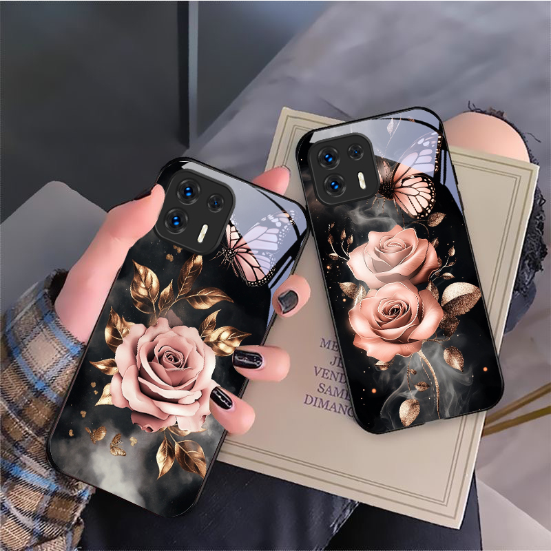 เคสโทรศัพท์ลายผีเสื้อ รัก ดอกก - Phone Cases Motorola บทวิจารณ์และราคา