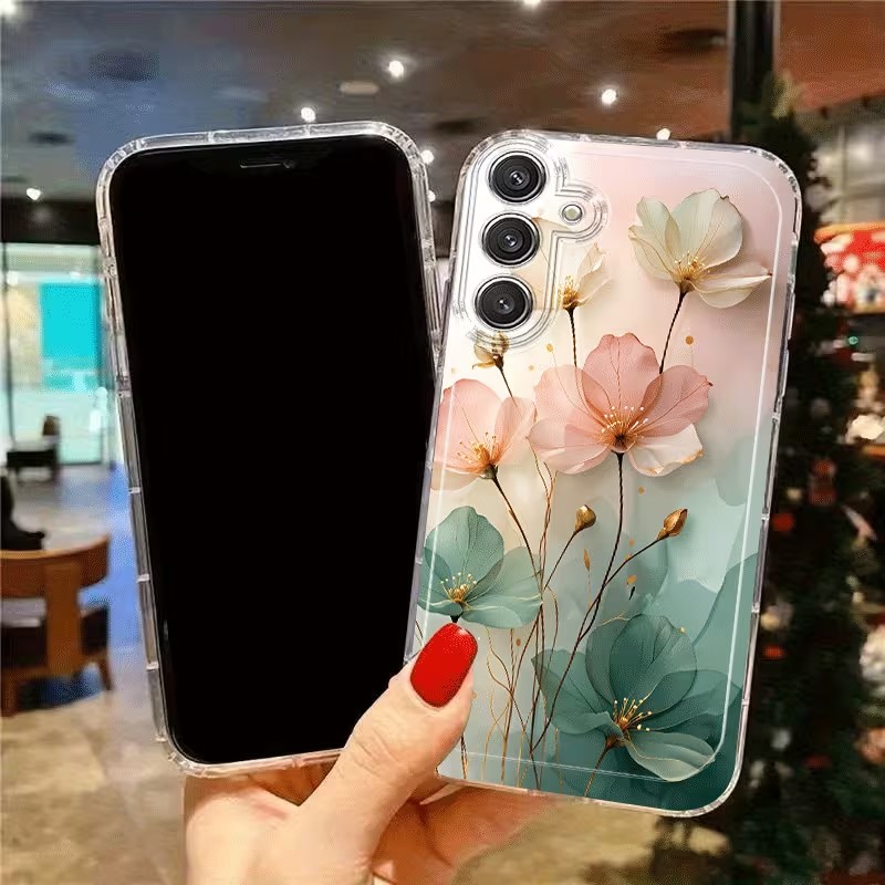 เคสโทรศัพท์ใสกันลื่นสำหรับซัมซ - Phone Cases Clear บทวิจารณ์และราคา