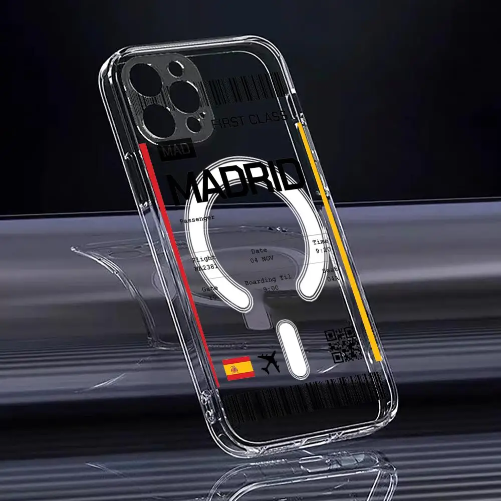 เคสโทรศัพท์ลายตั๋วเครื่องบินท่ - Phone Cases Clear บทวิจารณ์และราคา