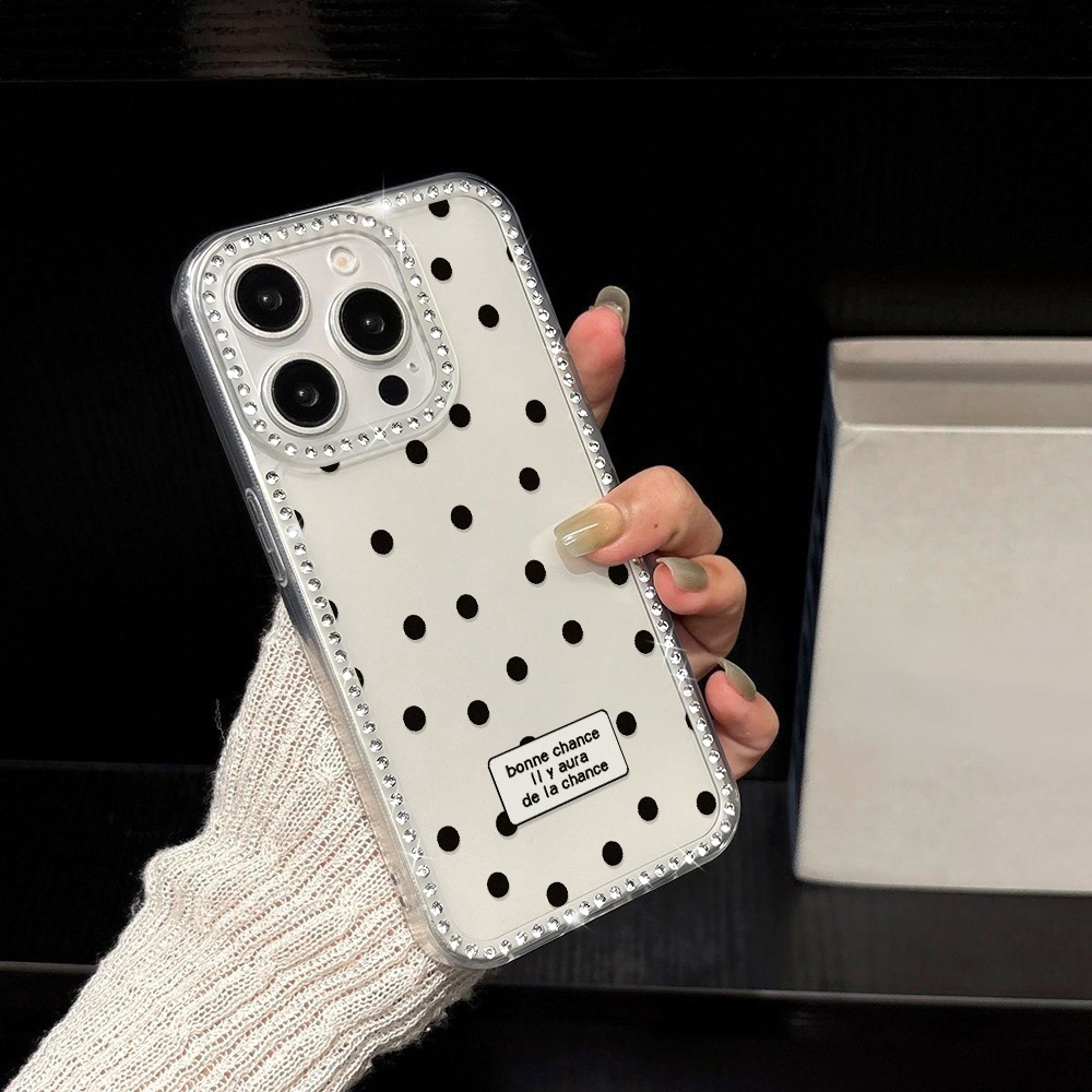เคสโทรศัพท์ลายเพ้นท์สำหรับ App - Phone Cases Polka Dot บทวิจารณ์และราคา