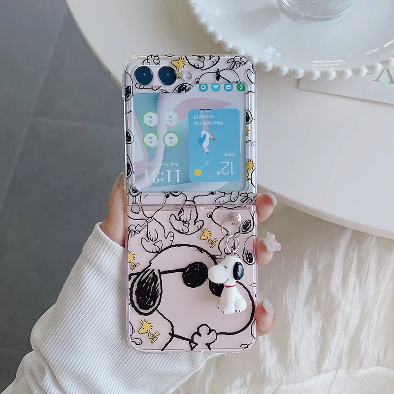 น่ารักการ์ตูนสนูปปี้ ชาร์ลี บร - Phone Cases Z Flip 6 บทวิจารณ์และราคา