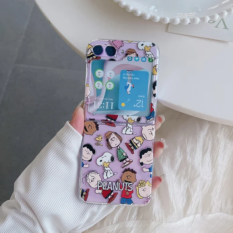 น่ารักการ์ตูนสนูปปี้ ชาร์ลี บร - Phone Cases Z Flip 6 บทวิจารณ์และราคา