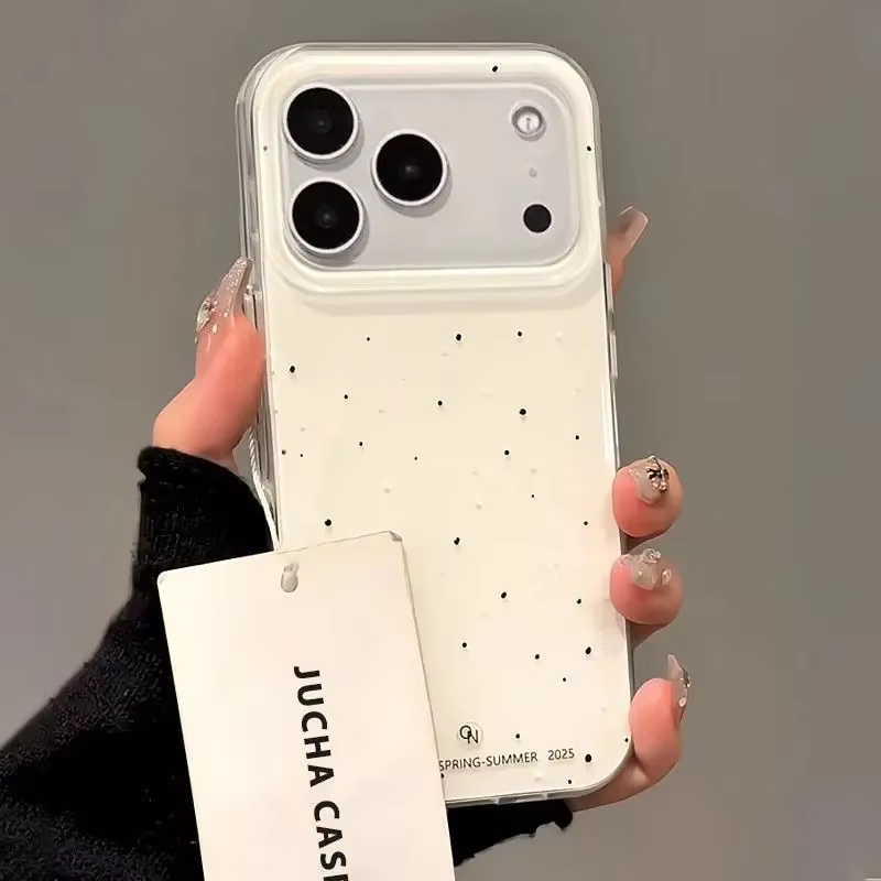 เคสโทรศัพท์ลายจุดสีขาวสไตล์เกา - Phone Cases Polka Dot บทวิจารณ์และราคา