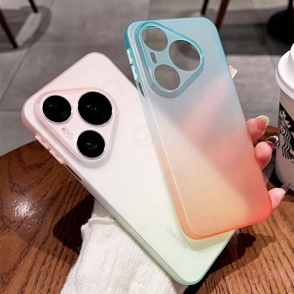 เคสโทรศัพท์แบบด้านไล่สี TPU โป - Gradient Color Case บทวิจารณ์และราคา