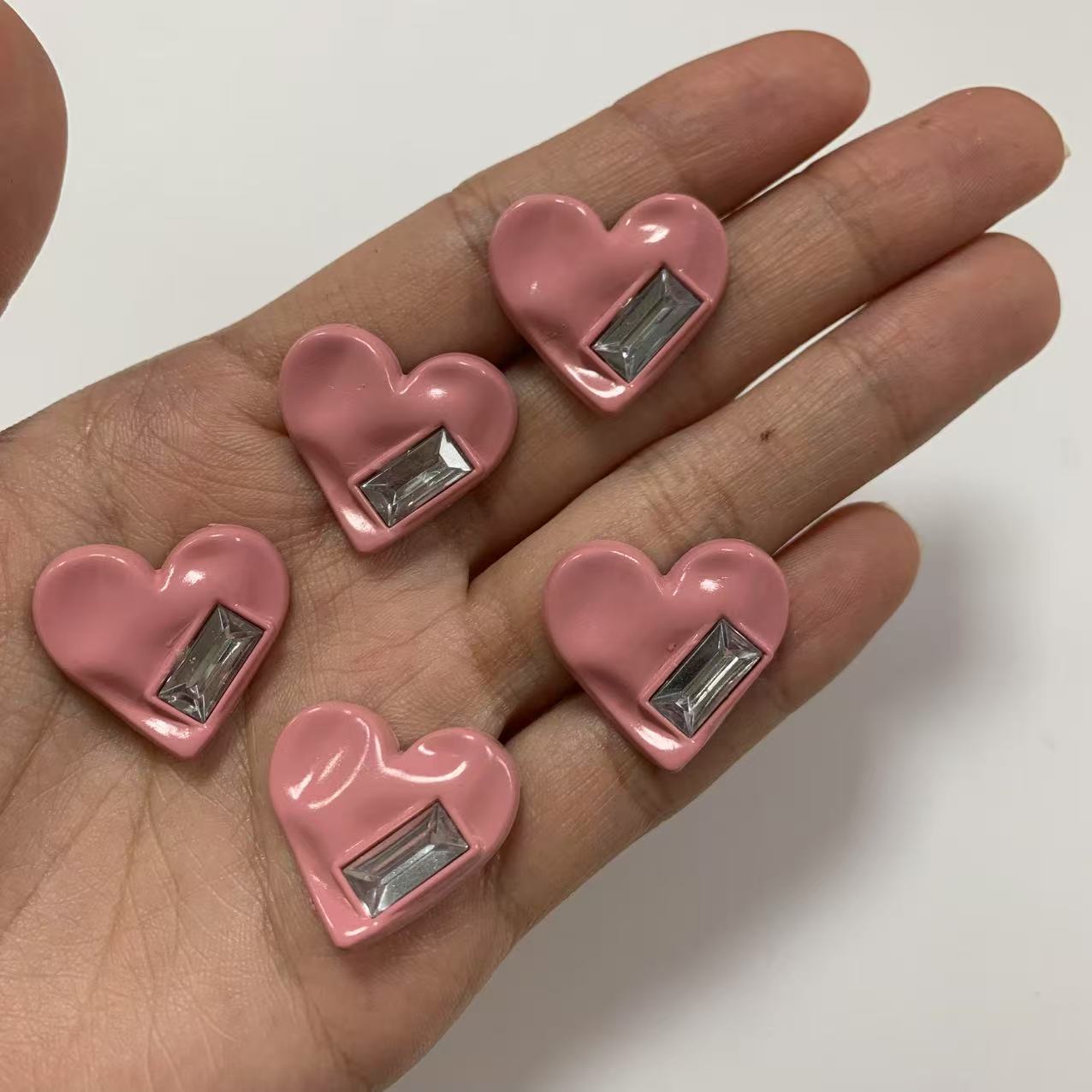 ชาร์มตกแต่งเรซิ่นรูปหัวใจ ดาว  - Phone Cases Junk บทวิจารณ์และราคา
