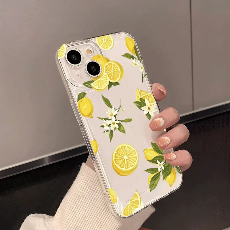 ฤดูร้อนผลไม้มะนาวดอกไม้Clearสํ - Phone Cases Clear บทวิจารณ์และราคา