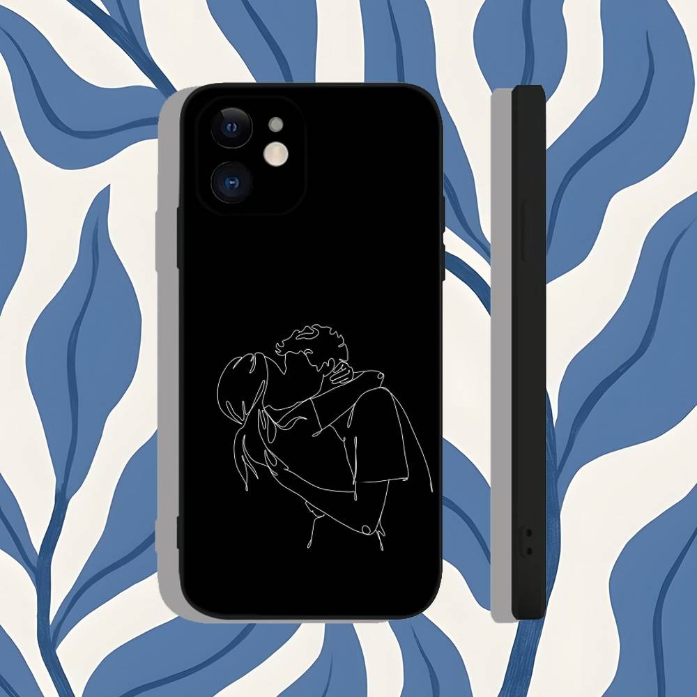 เคสโทรศัพท์ลายเส้นมินิมอลรูปคู - Phone Cases That Fit Iphone 16E บทวิจารณ์และราคา